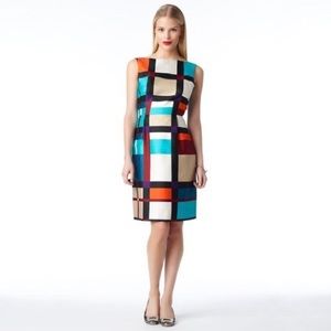 Kate Spade Purdy Block Colorful Dress